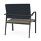 Lesro Newport Bariatric Chair Metal Frame, Charcoal, RS Night Sky Back, MD Farro Seat NP1401 - alternate 2
